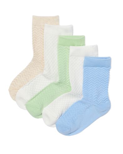 kindersokken met katoen - 5 paar multi
