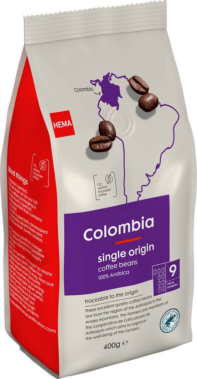 koffiebonen Colombia 400gram