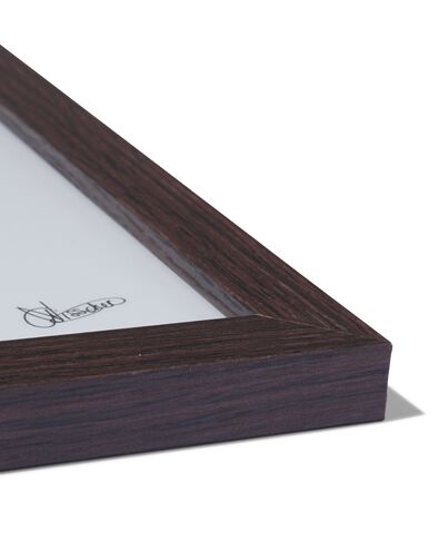 fotolijst hout 30x40 donkerbruin