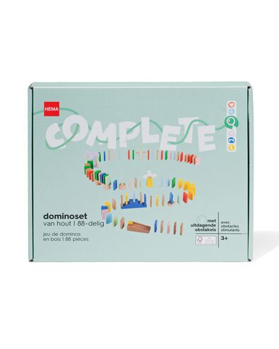 dominoset hout 88-delig