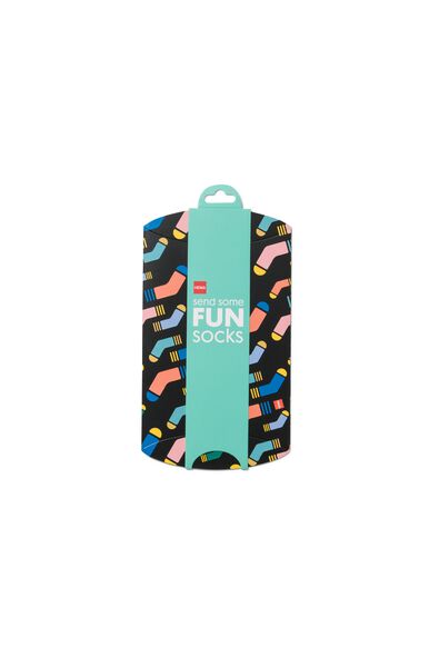 fun socks verzenddoos 15x12 zwart