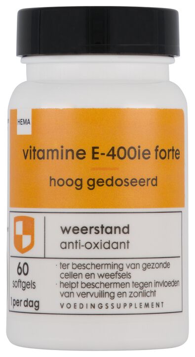 vitamine E-400ie forte - 60 stuks