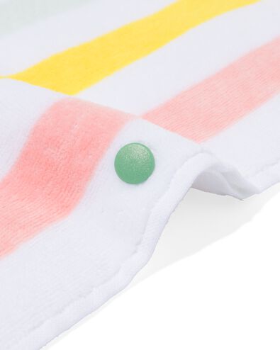 kinder strandponcho 68x78 strepen