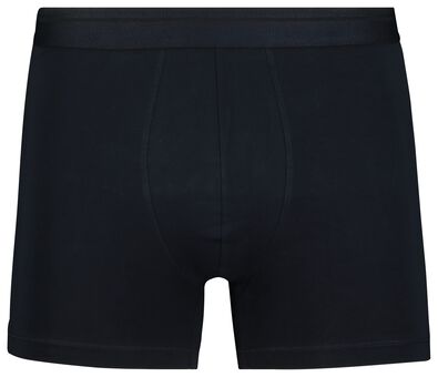 herenboxers lang real lasting cotton - 2 stuks donkerblauw