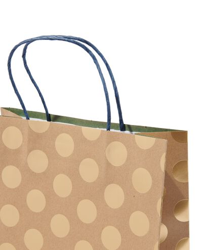 cadeautas papier 31x24x11 kraft