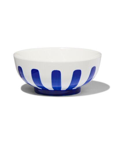 schaaltje &Oslash;11cm Tafelgenoten new bone wit met blauw