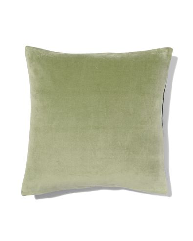 kussenhoes velours 50x50 groen