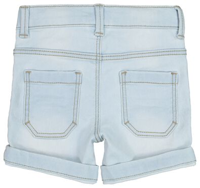baby jogdenim short lichtblauw