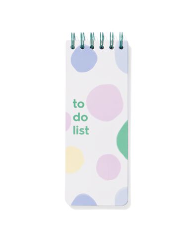 to do blok met spiraal 21x8