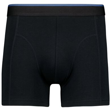 lange heren boxers zacht katoen - 2 stuks zwart