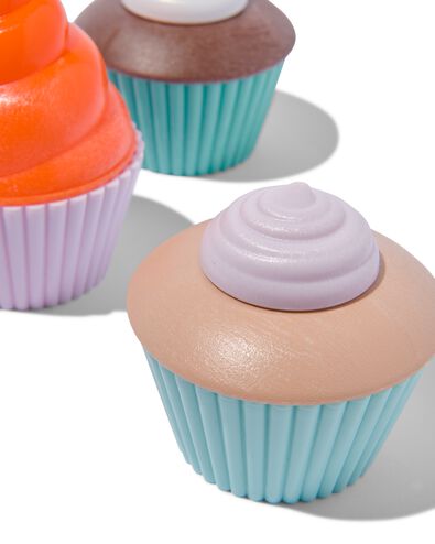 cupcake set bioplastic - 4 stuks