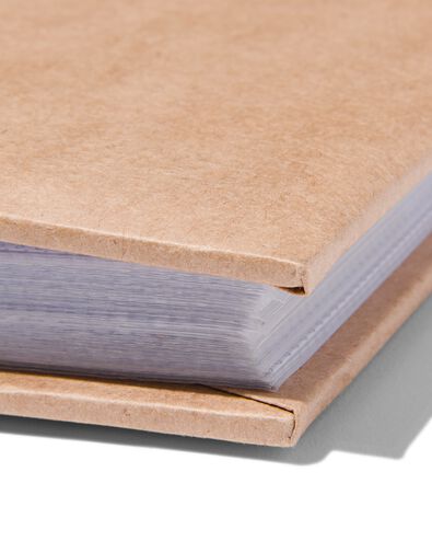 fotoboek met insteekhoezen 22.5x22.5 kraft