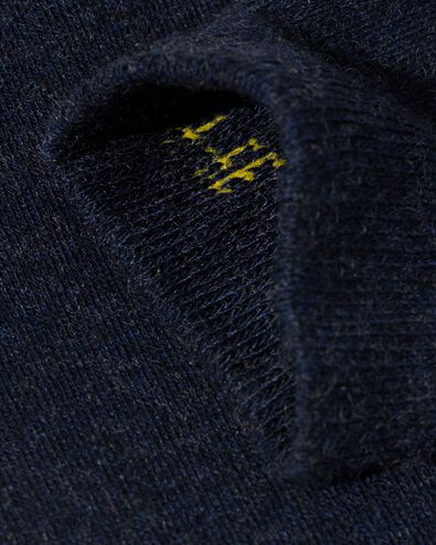 herensokken wol - 2 paar donkerblauw