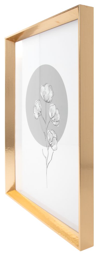 fotolijst hout 30x40 facetrand goud