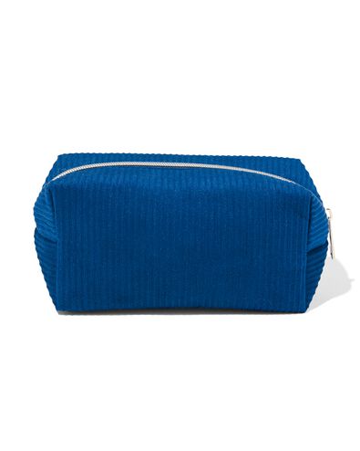 etui rib blauw
