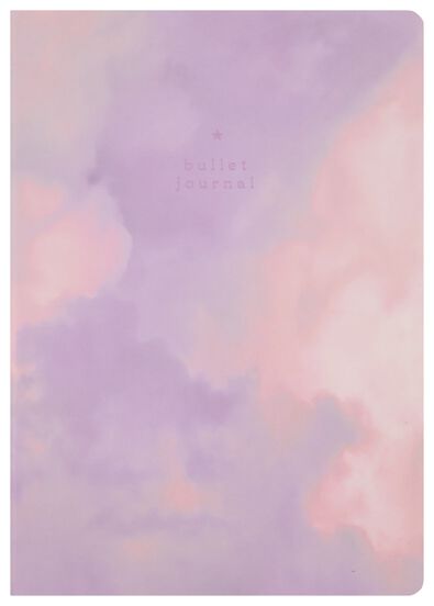 bullet journal A5 wolken