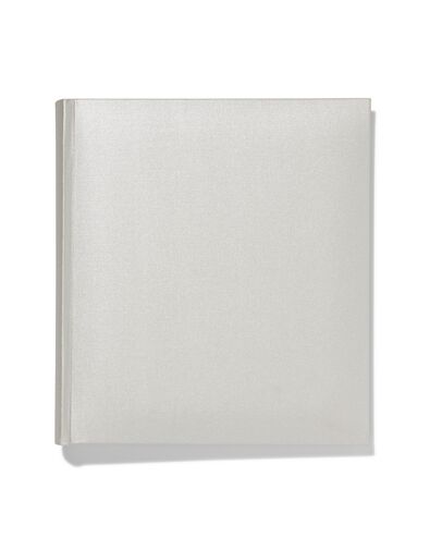 fotoboek 32.5x29 linnen zilver