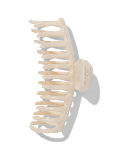 haarklem 12cm wit marmer