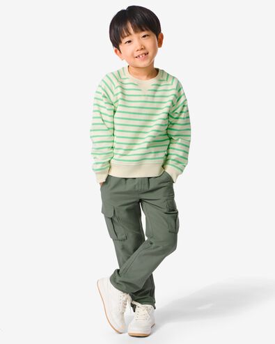 kinder cargobroek groen