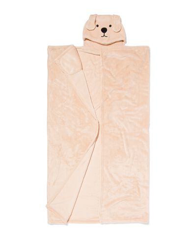 snuggle deken met capuchon hond 130x150cm