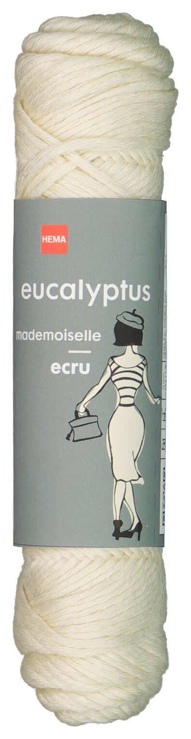 brei en haakgaren eucalyptus 50gr/83m ecru