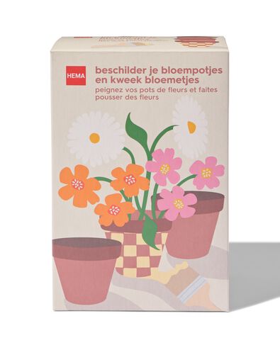 beschilder je bloempotjes en kweek bloemetjes