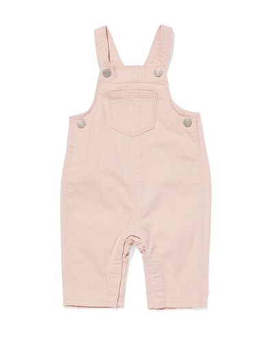 baby tuinbroek canvas perzik