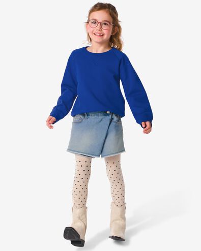 kinder broekrok denim lichtblauw