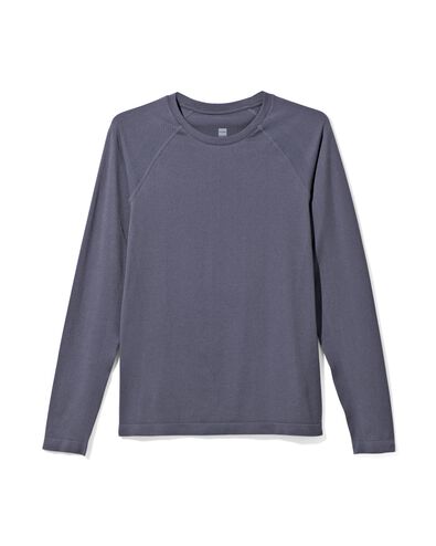 naadloos dames sportshirt paars