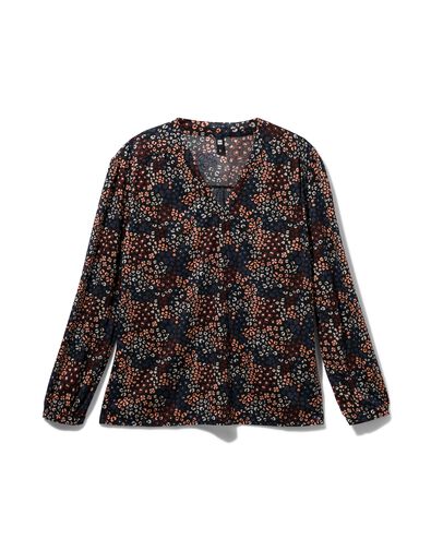 dames t-shirt Sofia bruin