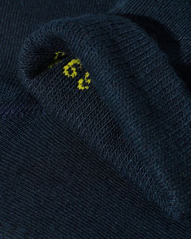 heren sokken biologisch katoen - 2 paar blauw