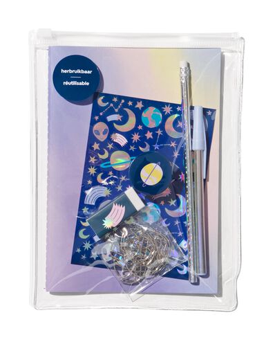 schrijfwaren accessoires in etui 22.4x16.5