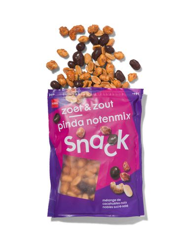 pinda notenmix zoet en zout 200gram