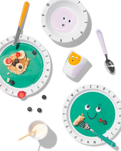 beker melamine gezichtjes 8cm