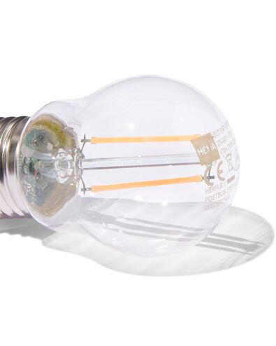 led kogel clear E27 2.4W 470lm dim