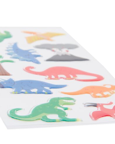stickervellen 3D dino 19x10 - 2 stuks