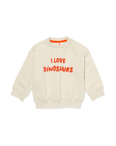 baby sweater dino ecru