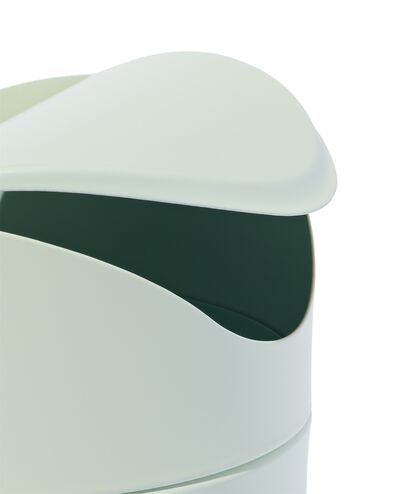 prullenbakje mat rvs groen &Oslash;12x16.5