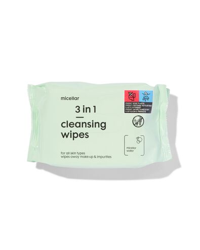 3 in 1 micellair reinigingsdoekjes - 25 stuks