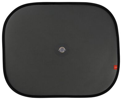 autozonneschermen 38x45 opvouwbaar grijs/zwart - 2 stuks