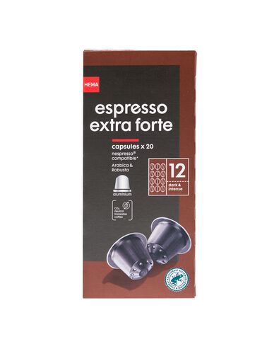koffiecups extra forte - 20 stuks