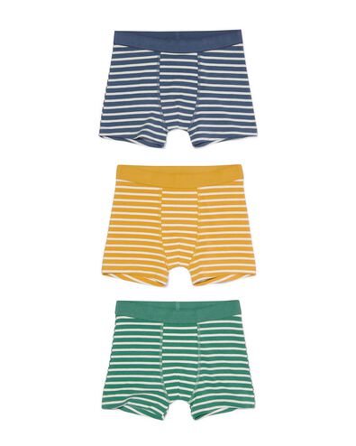 kinder boxers katoen stretch strepen - 3 stuks multi