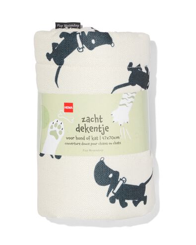 Takkie deken voor hond of kat 47x70cm
