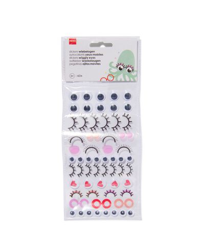 stickers met wiebelogen