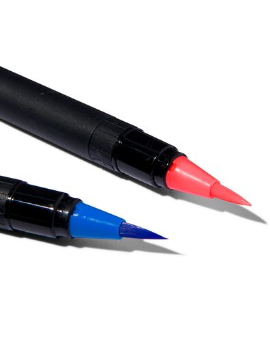 brushpennen + hervulbare waterpenselen 26-delig