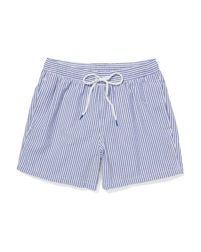 heren zwembroek strepen blauw