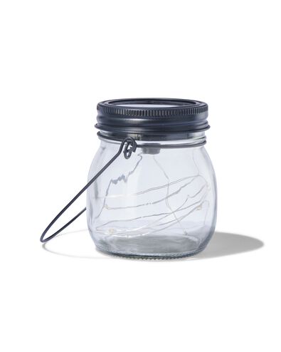 mason jar solar lampjes - 2 stuks