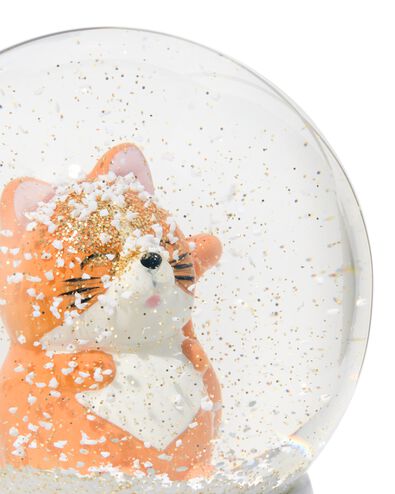 sneeuwbol kat 12cm