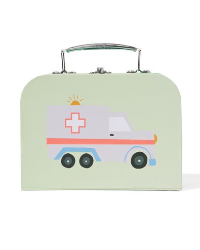 houten set dokters koffer 7-delig