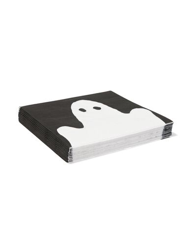 servetten papier 33x33 spookjes - 20 stuks
